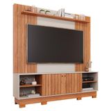 Estante Home Theater Caribe Cinamomo-off White Para Tv Até 70? - Permóbili Cinamomo-off White