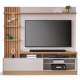 Estante Home Theater Maceió Freijó-off White Para Tv Até 65? - Colibri Freijó-off White
