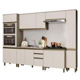 Cozinha Completa 6 Peças Connect Duna-cristal Com Paneleiro - Móveis Henn Duna-cristal