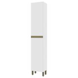 Paneleiro Dinamarca 40cm 2 Portas Branco - Indékes Branco