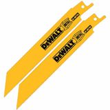 Lâmina Para Serra Sabre Bi-metal Para Metais 6" 18 Tpi 2 Peças - Dw4811-2 - Dewalt Dewalt