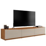 Rack Bancada Eros 180cm Cedro-off White Para Tv Até 60? - Casa D Cedro-off White