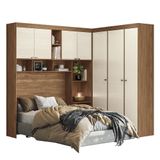 Quarto Modulado Casal Lugano Jatobá-areia - Santos Andirá Jatobá-areia