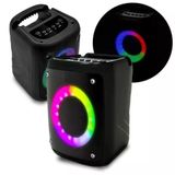 Som Rgb 10w Wirelees Bluetooth Rádio Portátil