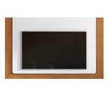 Painel Suspenso Roma 217cm Branco-cedro Para Tv Até 60? - Casa D Branco-cedro