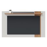 Painel Suspenso Extensível Leme Off White Matte-freijó Para Tv Até 70? - Colibri Off White Matte-freijó