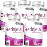 Suplemento Berinjela 60 Cápsulas Kit 05 Unidades