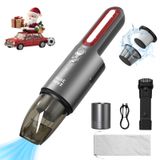 Aspirador Portátil Para Carro Minthouz Portable Sem Fio Com Luz Led