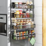 Rack Magnético De Especiarias Aufworld Para Geladeira Com 8 Ganchos (4)