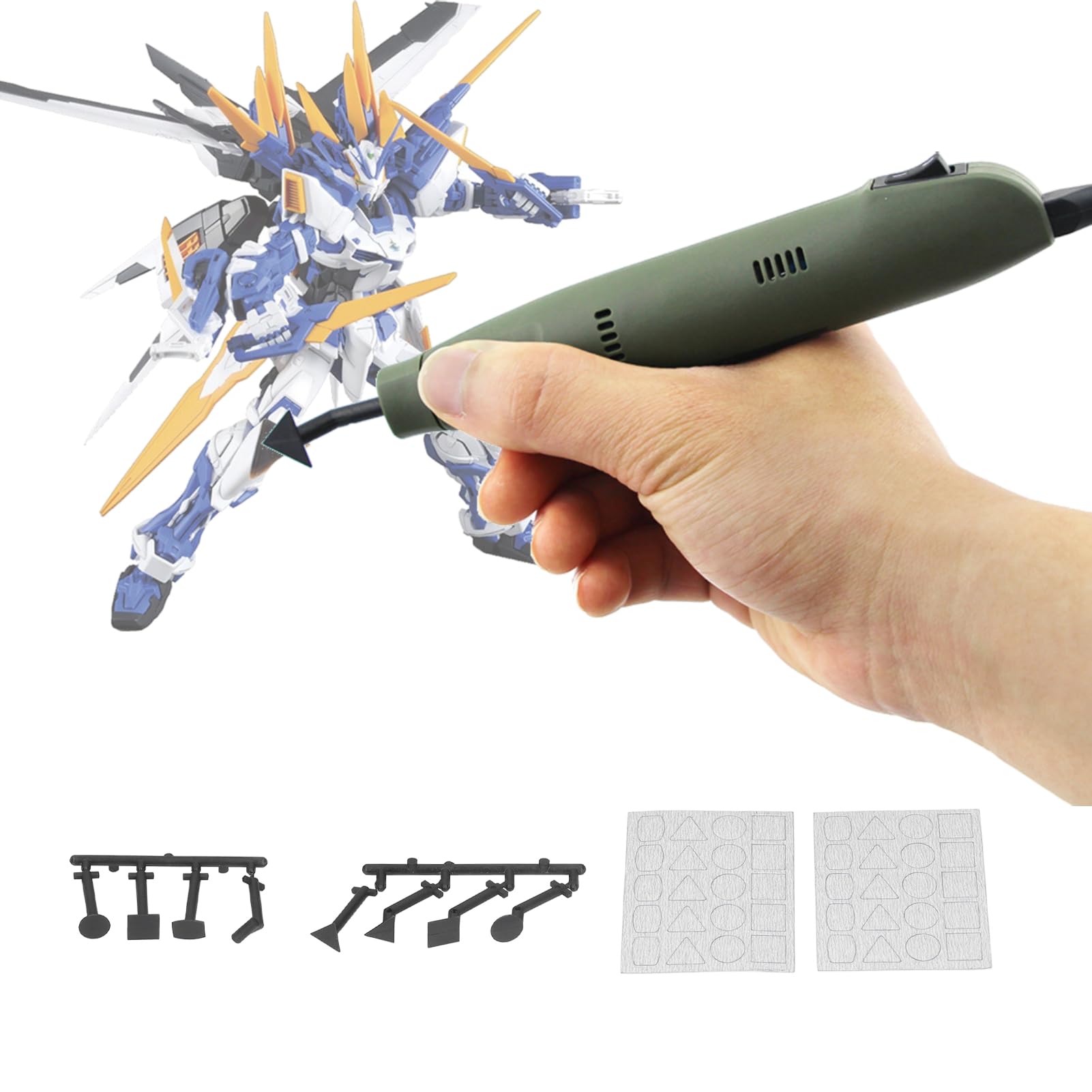 Caneta Power Sander Zerone Diy Mini Lixadeira De Canetas 18w 100-240v