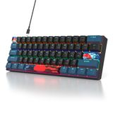 Teclado Mecânico Para Jogos Sbockeeb 61 Monster-b Compact