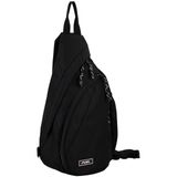 Mochila De Viagem Sling Bag Fuel Para Caminhada, Peito Tiracolo, Preta