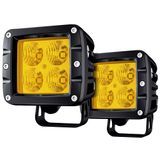 Luz De Neblina Led 4wdking 20w 3000k Ip68 Impermeável Para Offroad