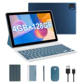 Tablet Cupeisi 2024 Mais Recente, 2 Em 1, 10,1", 4 Gb De Ram, 128 Gb De Rom Android 11