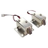 Fechadura Solenóide Diyables 12v Para Gabinete, Porta E Gaveta (2 Peças)