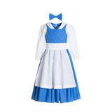 Vestido Azul Costume Belle Provincial Village Para Princesa