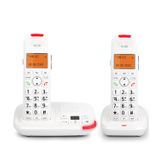Telefone Sem Fio Para Idosos Sangyn 2 Com Secretária Eletrônica
