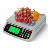 Balança Comercial Para Alimentos Knswe 40kg De Aço Inoxidável Digital