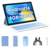 Tablet Cupeisi Android 14 10.1" 8 Gb De Ram 64 Gb Rom 1 Tb Expandir