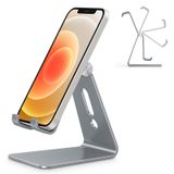 Suporte Para Celular Omoton C2 Suporte De Mesa De Alumínio Cinza