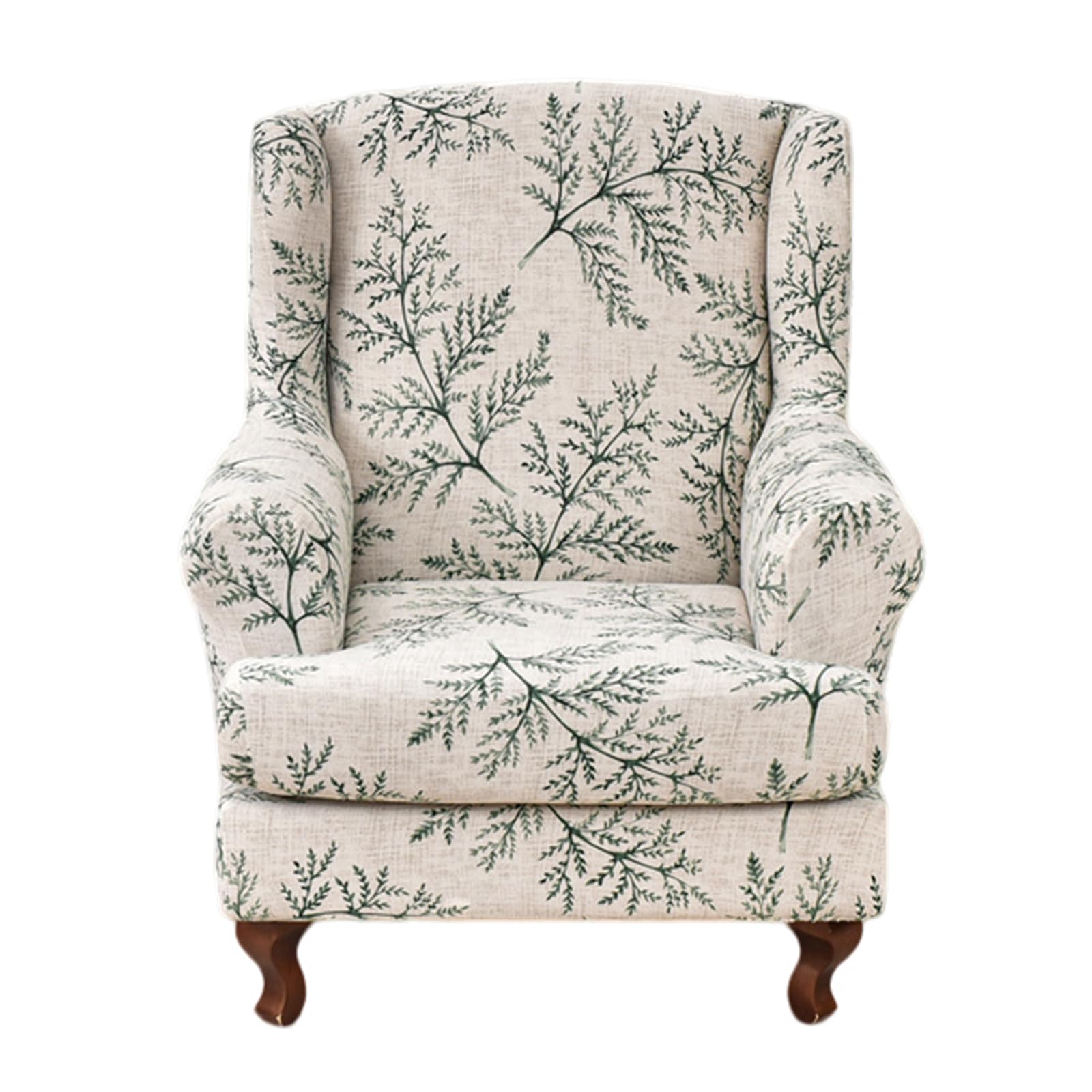 Capas Para Cadeiras Wing Krfoonn Com Estampa Elástica, 2 Peças