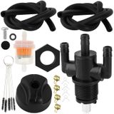 Válvula De Corte Do Tanque De Combustível Petcock Qazaky Para Polaris Atv