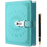 Fechadura Diary Zxhq Para Mulheres E Meninas Em Couro Recarregável A5