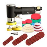 Lixadeira Pneumática Orbital Aleatória Zfe Mini Pneumatic Para Carroceria Automotiva