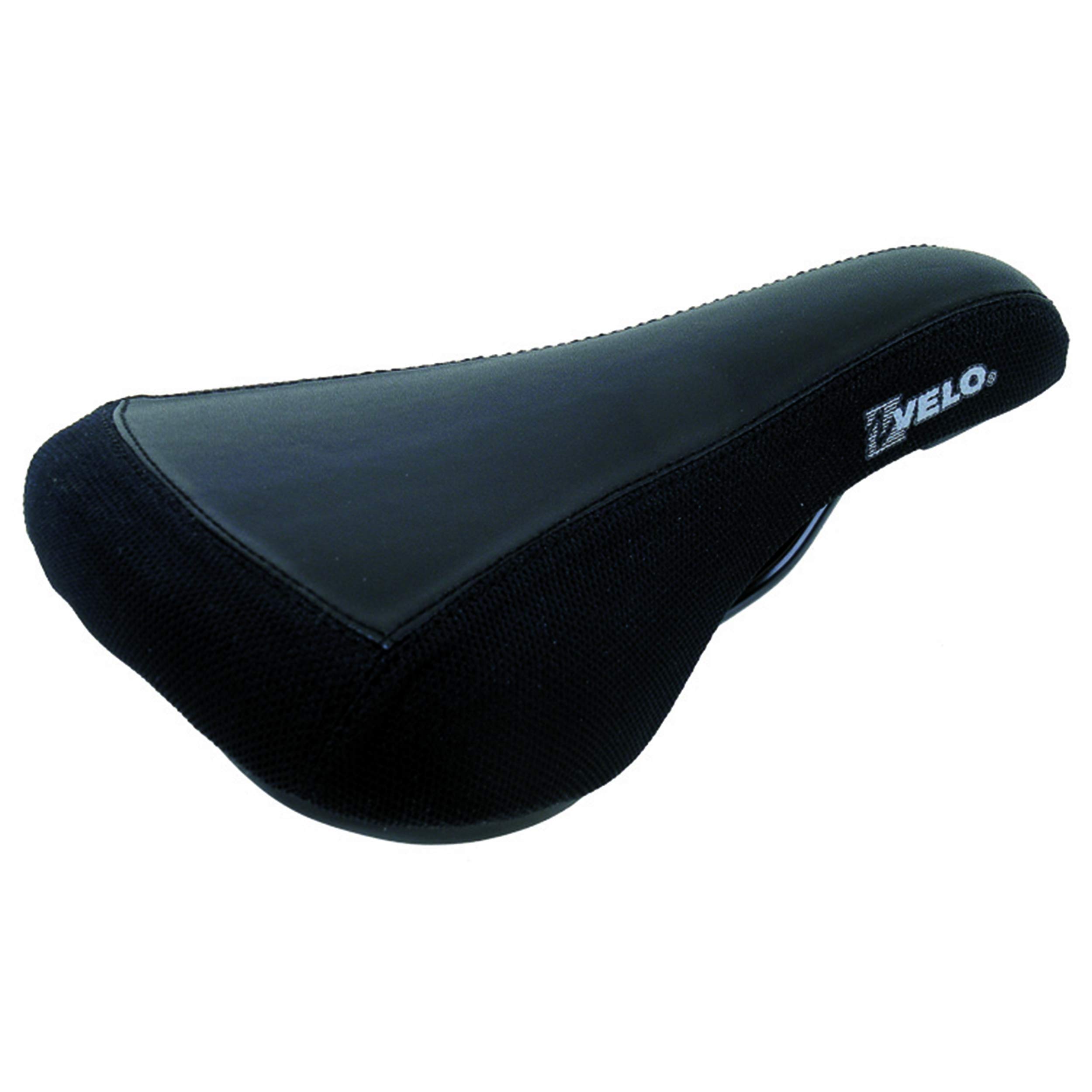 Sela De Bicicleta Velo Bmx Gel Black 247x137mm Para Freestyle