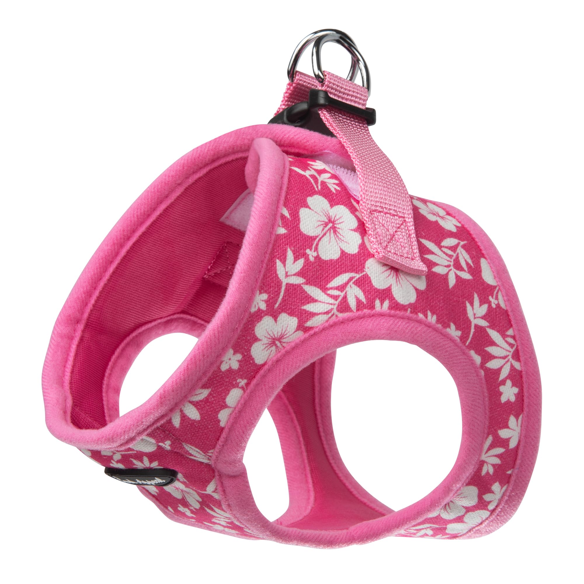 Dog Harness Bark Appeal Pink Hibiscus Para Animais De Estimação De Pequeno E Médio Porte