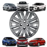Calota Modelo Kicks City Fit New Fit Wrv Civic Aro 16 Cubo Padrão Grafite