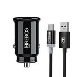 Carregador Veicular 18w Para Moto G04 G14 G24 G34 G54 G84