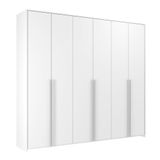 Guarda-roupa De Bebê 6 Portas Modulados Branco