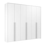 Guarda-roupa De Bebê 6 Portas Modulados Branco