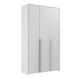 Guarda-roupa De Bebê 3 Portas Modulados Cinza