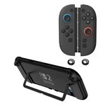 Capa Preta Case Joycon 2 Antiaderente Nintendo Switch 2 Silicone Proteçao