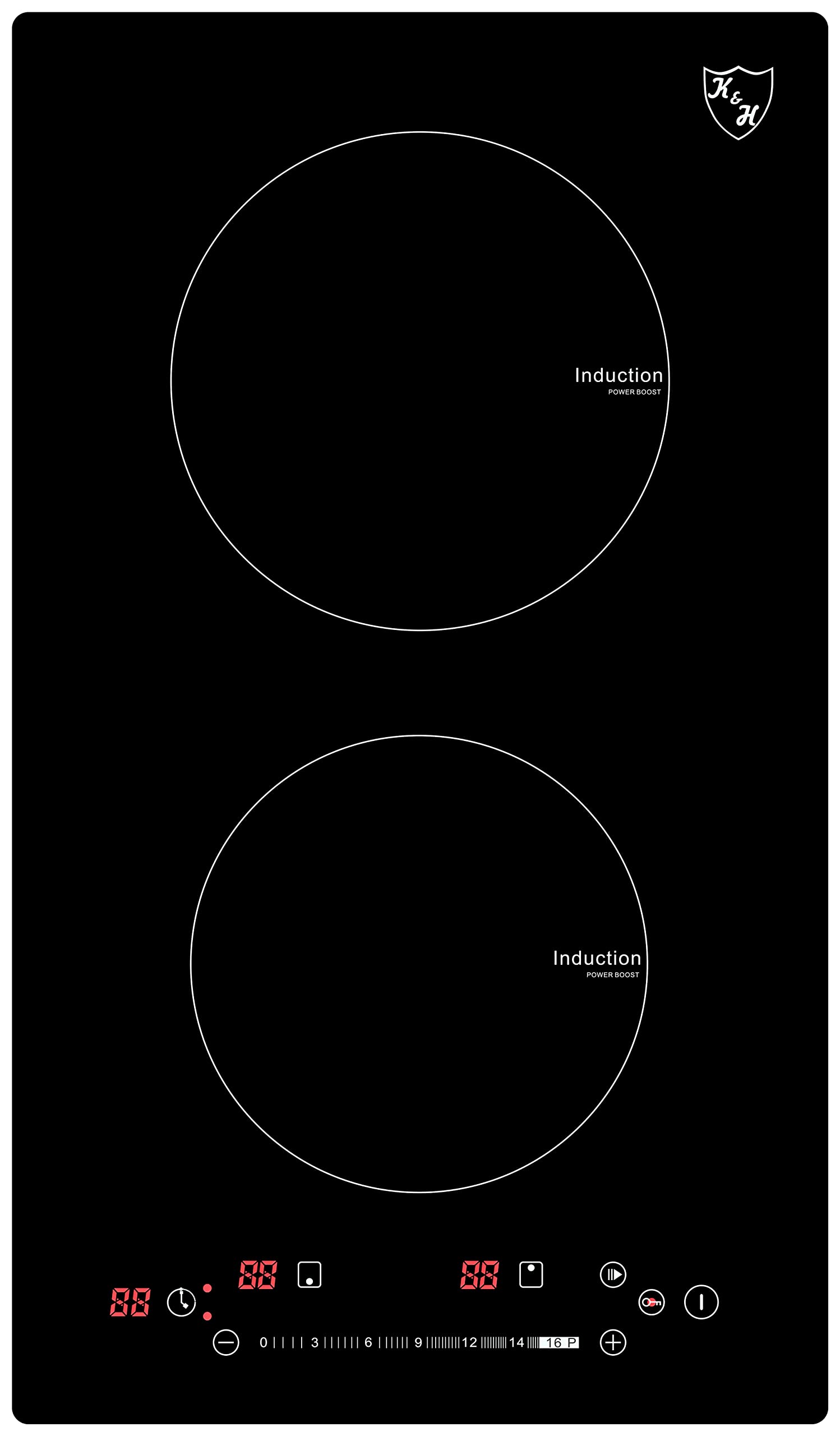 Fogão De Cerâmica K&amp;h In12-3400sl 240v 3400w