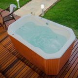 Banheira Ofurô Zen Maggiore Gran Luxo 165 Cm - 300 Litros Astra - P3 - 110v Branco