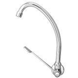 Torneira para Cozinha de Parede Bica Móvel 1165 C 58 Globalmedic Meber Metais Cromado