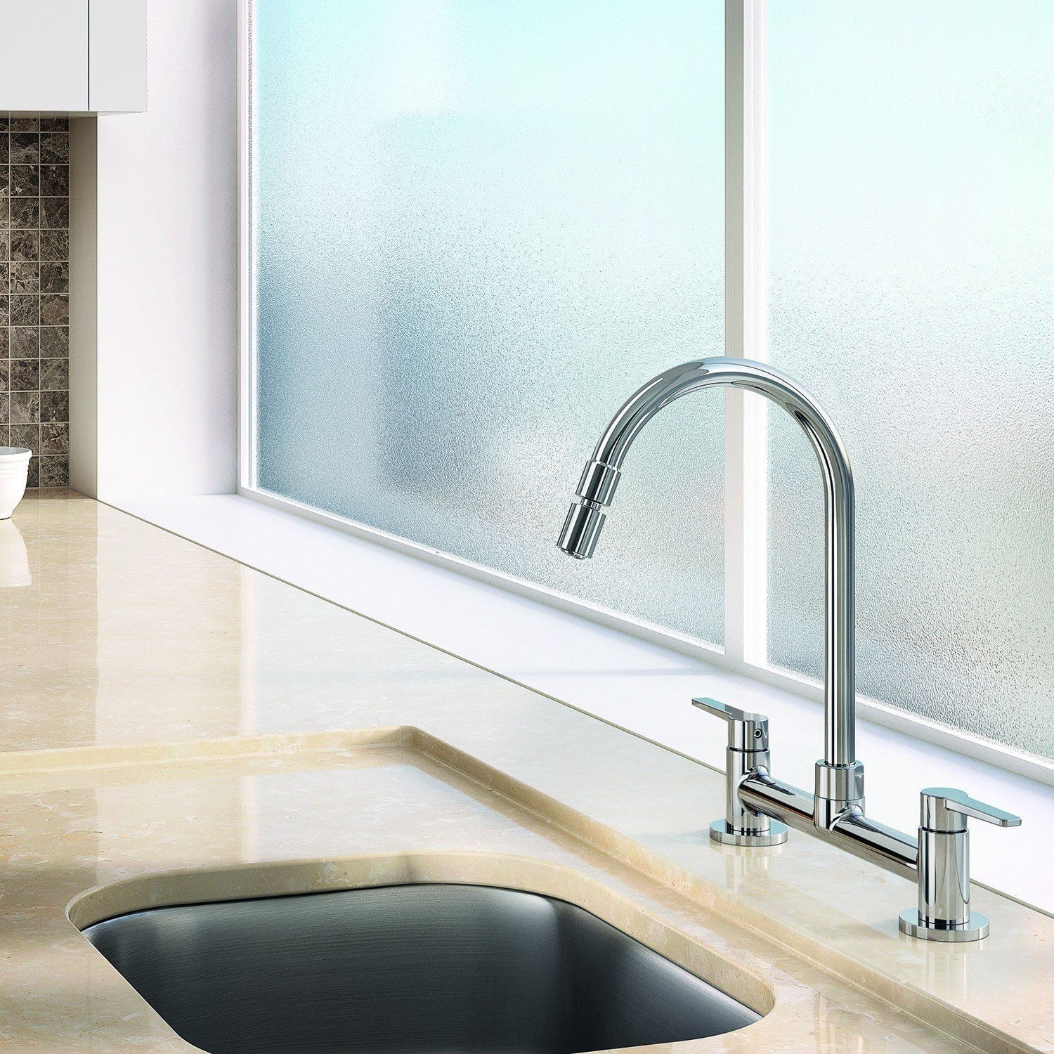 Misturador de Mesa para Cozinha 1/2 Gali Docol Cromado