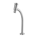 Torneira para Cozinha de Mesa Bica Alta Arejador Articulado Basic Celite Cromado