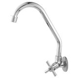 Torneira Cozinha Parede Bica Alta 1/4 Volta C32 Gut - 1268 Cromada