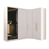 Guarda-roupa Modulado 3 Peças Decor Branco
