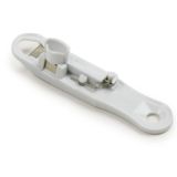 Cortador De Feijão Norpro White French Style 13,5 Cm Em Aço Inoxidável