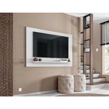 Painel P/ Tvs Com Prateleira E Dupla Instalação Branco
