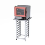 Kit - Forno Turbo Elétrico Prp-004 Plus 127v Rosa + Bancada Mes-004 - Progás