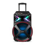 Caixa Amplificada Mondial Connect Lights 400w Preto/vermelho Cm-400 - Bivolt