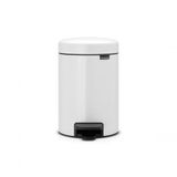 Lixeira New Icon Em Aço 3 Litros Brabantia Branca