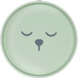 Prato Em Silicone Com Ventosa Gummy Verde - Buba