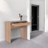 Mesa Para Computador Paris Montana C/ Gaveta Porta Itens Com Divisória